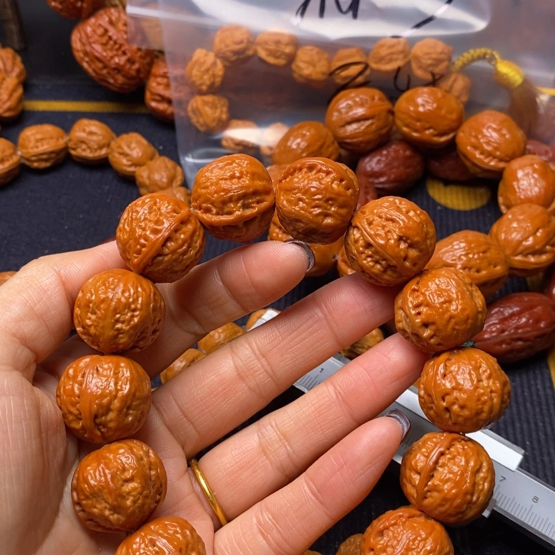 【闪购商品】吊坠文玩核桃知**一元宝手串