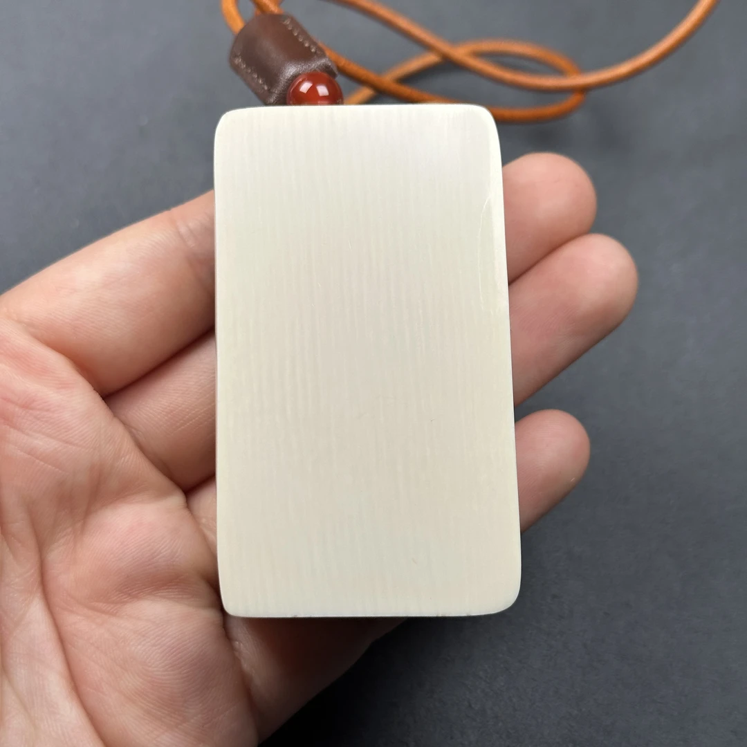 E2991天然猛犸牙肥皂39*66*19mm支持鉴定 假一罚四