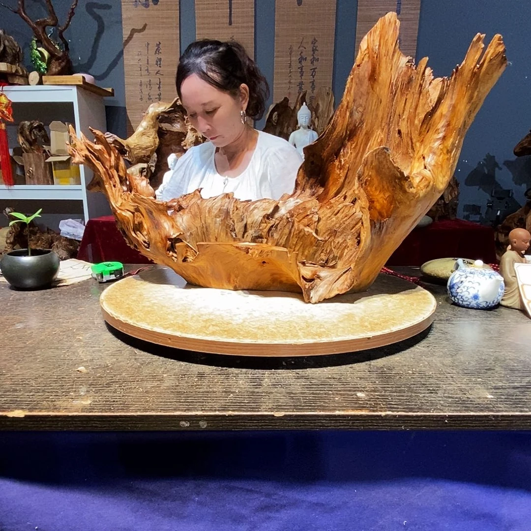 西***枫539。红杉根随行根艺