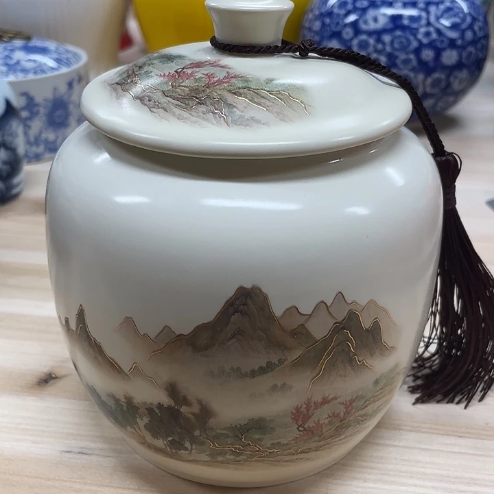 陶瓷罐茶叶罐密封罐