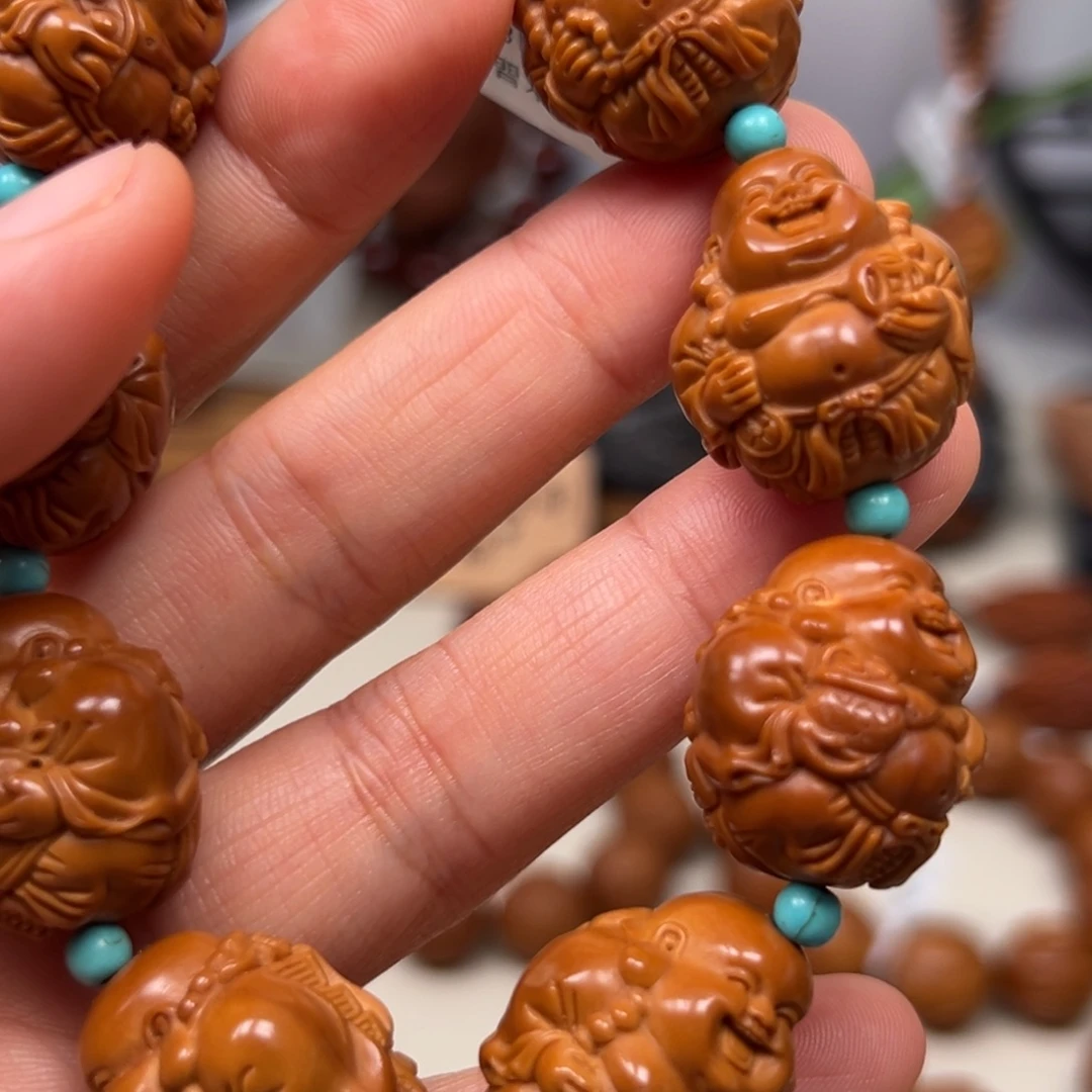 橄榄核手串/手链弥勒手串