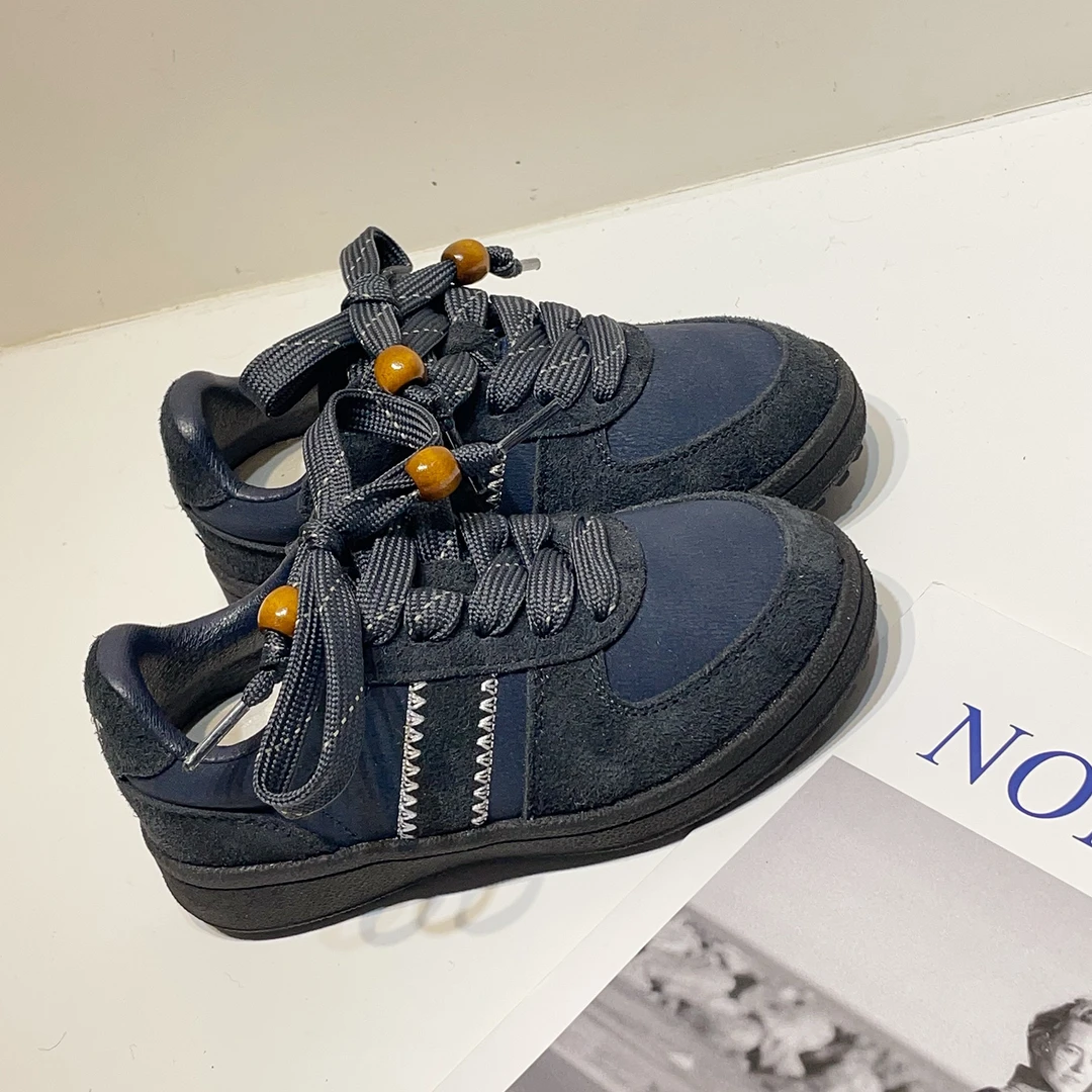 左左家2025秋季新款儿童休闲轻便板鞋男女童韩版免系带防滑小白鞋