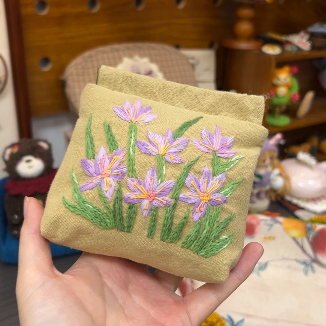 毛绒钩织刺绣手工包包玩偶居家用品