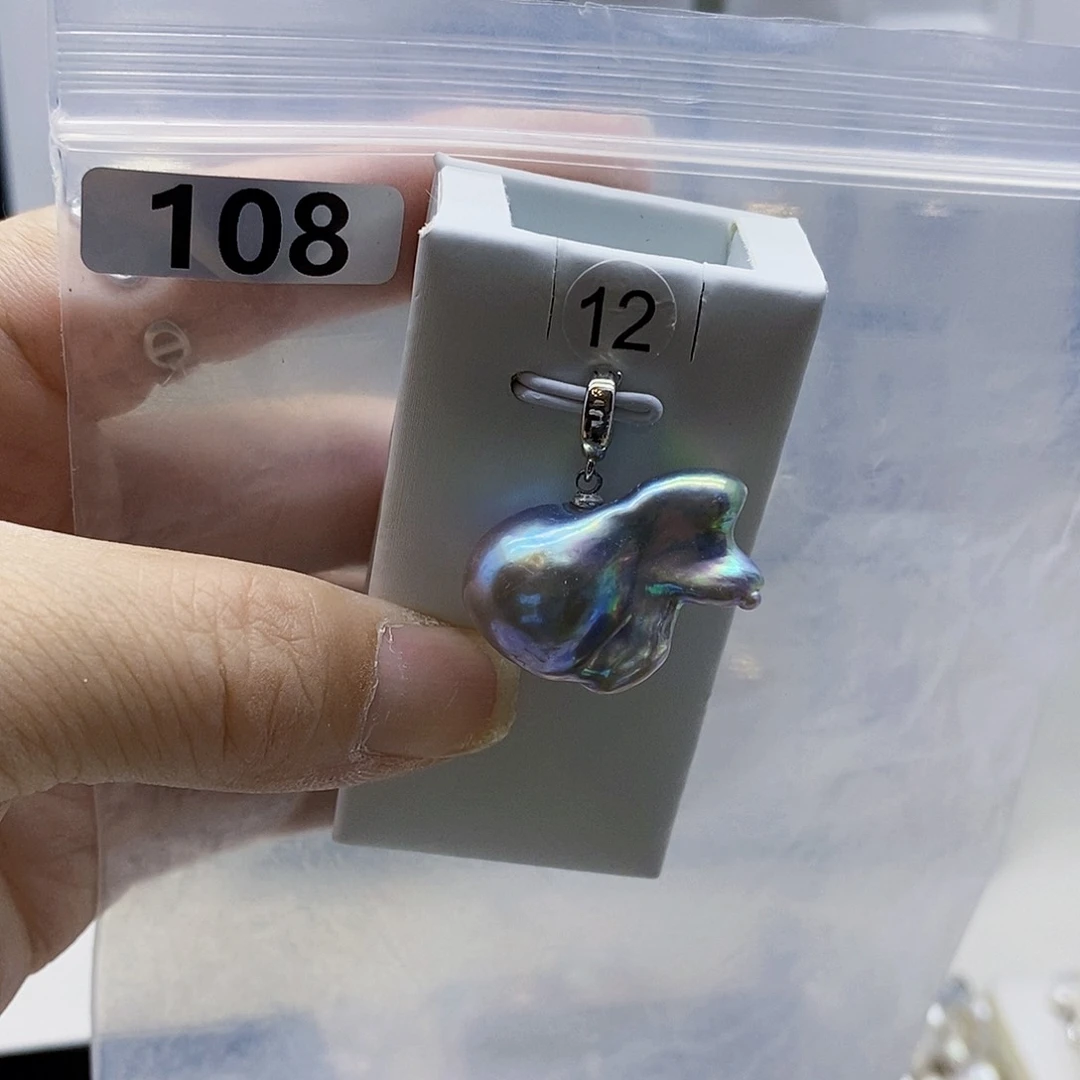 颈饰合金淡水珍珠