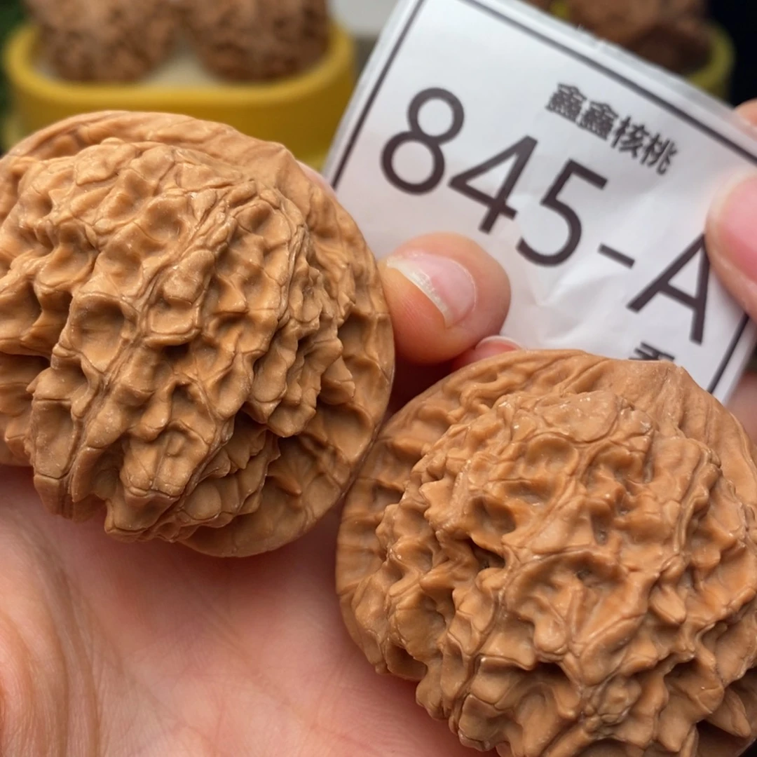 文玩核桃把件官帽48……