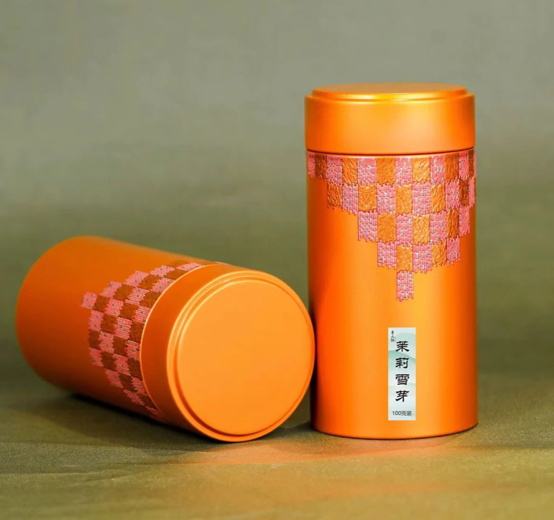 唐人祥茉莉雪芽100克俩罐199