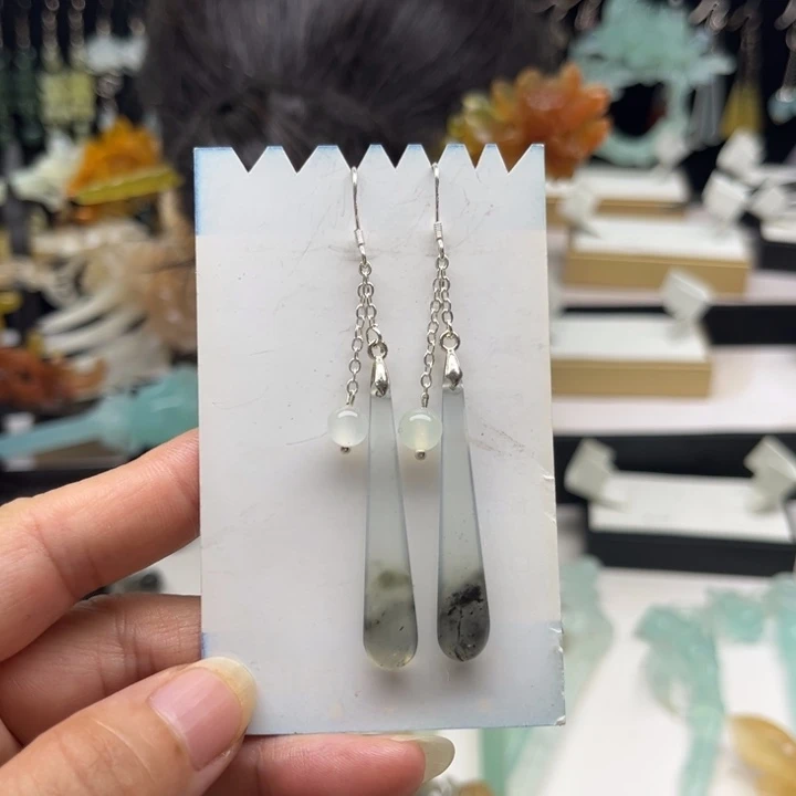 蛇纹石玉合金发簪发簪