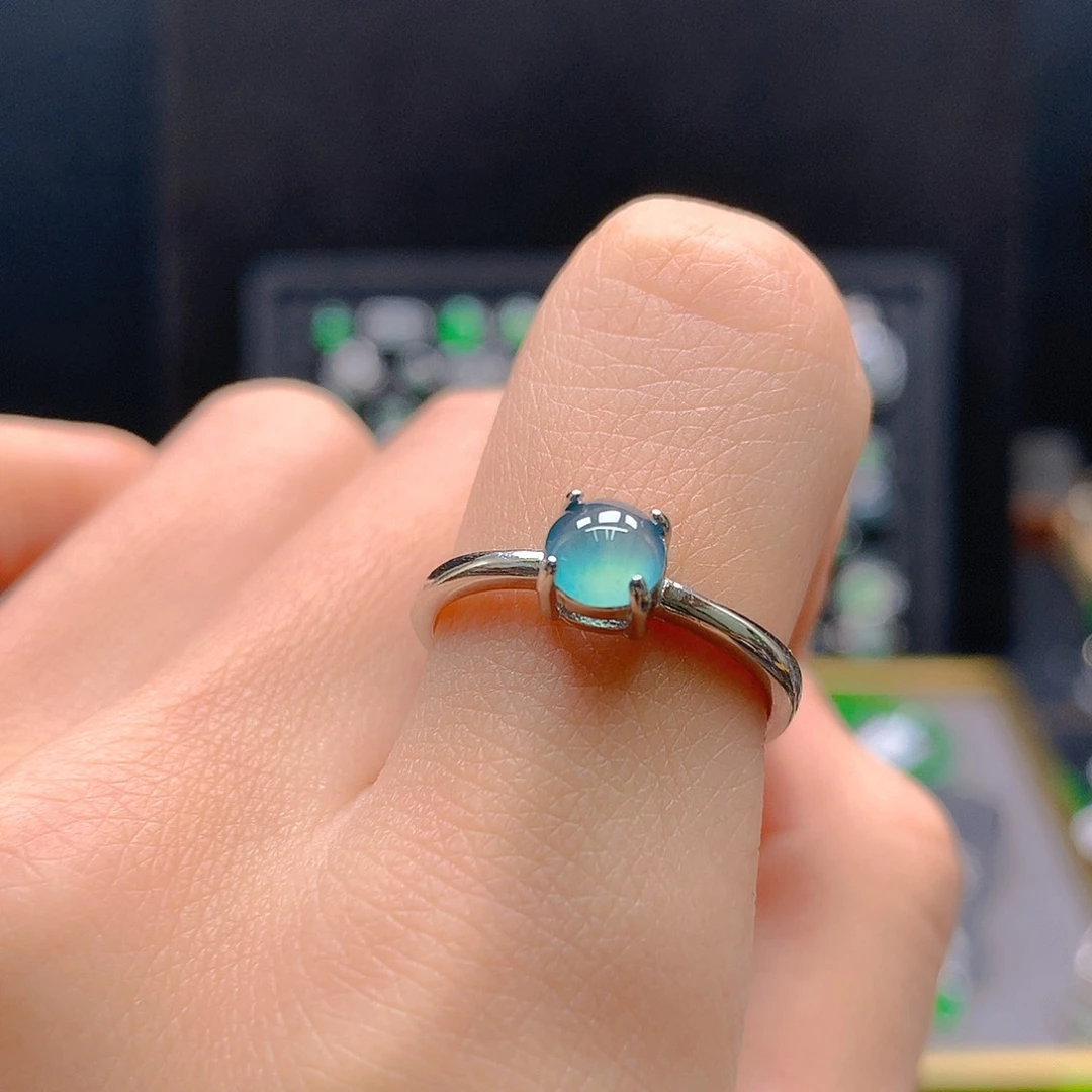 未镶嵌戒指翡翠天然翡翠