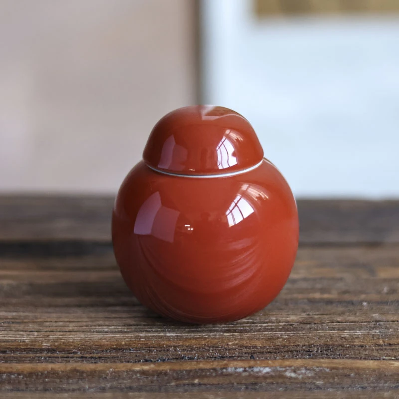 【福圆专属】红色小茶叶罐（Q3288）