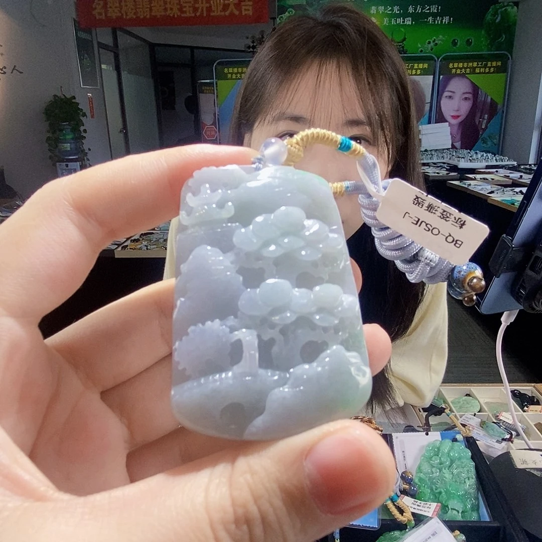 颈饰未镶嵌翡翠翡翠