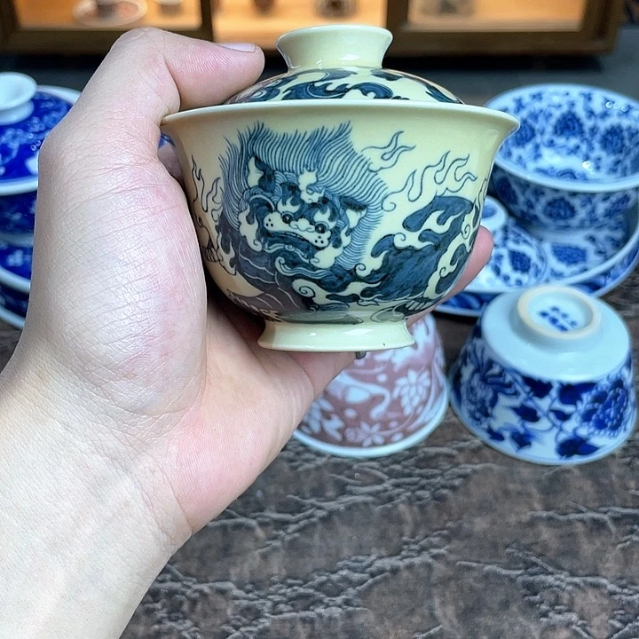 摆件陶景德镇陶瓷老陶