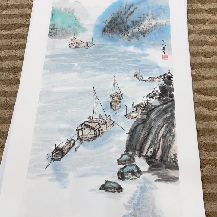 国画花鸟等多种鸟类的栖息70.35