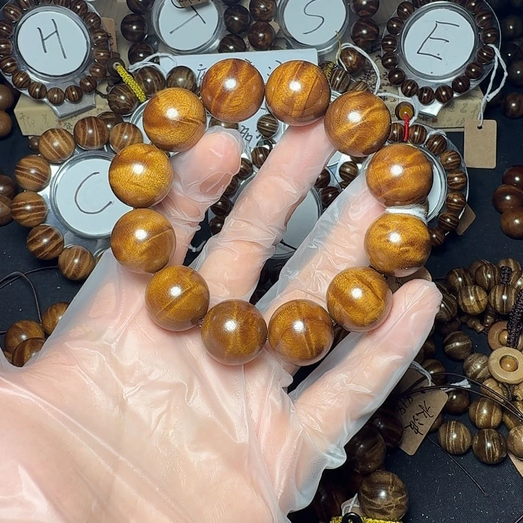 楠木（金丝楠）手串/手链闪电纹