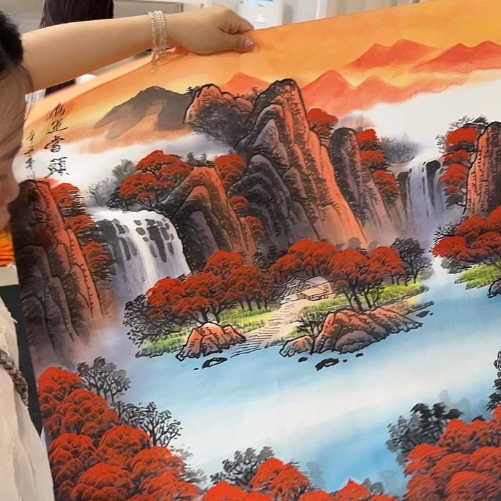 尚谷里商贸 画心一张