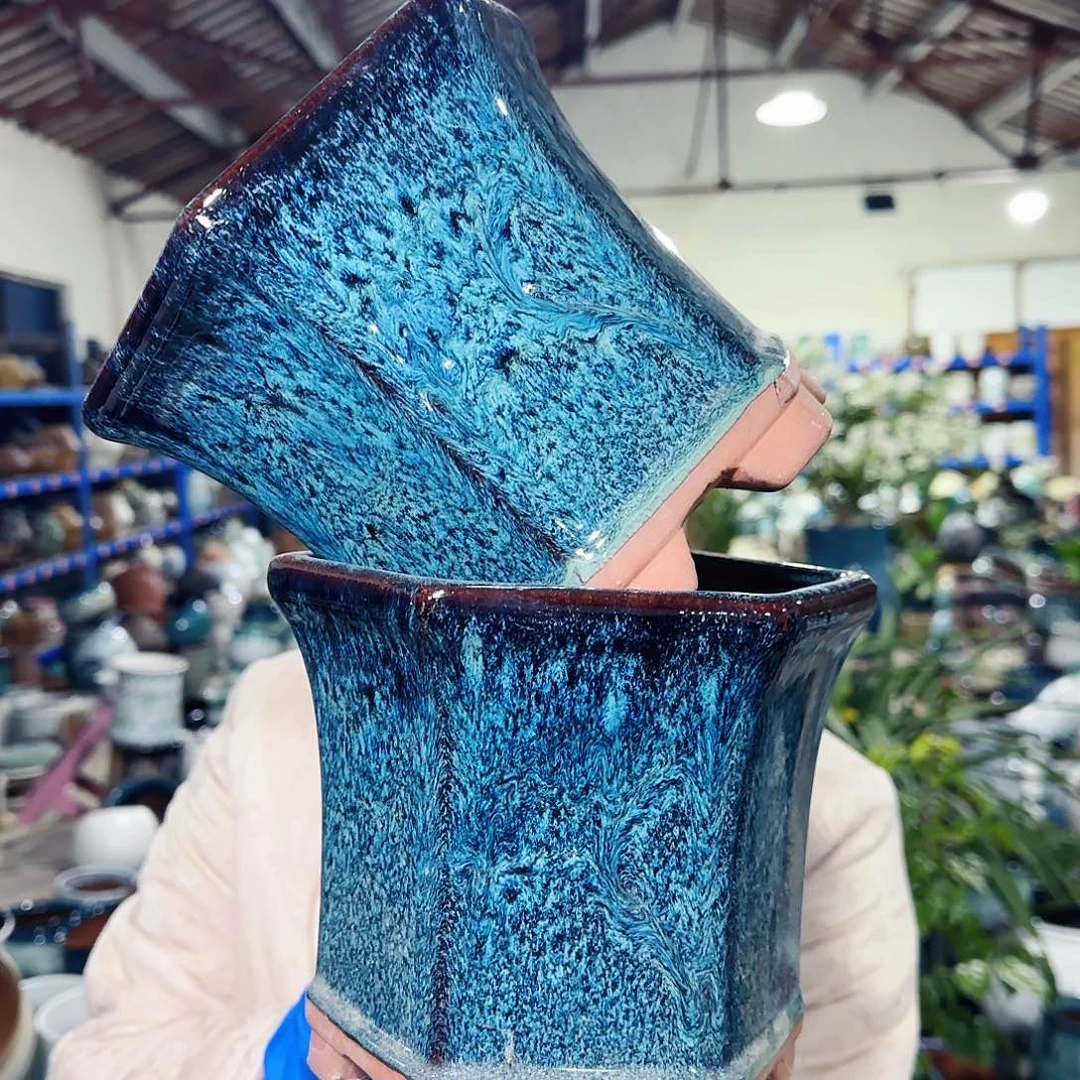 花盆紫砂高15口18