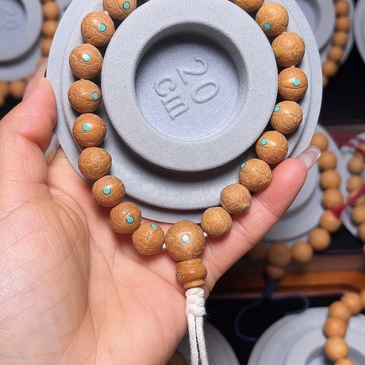 凤眼菩提吊坠12手串，2025新籽