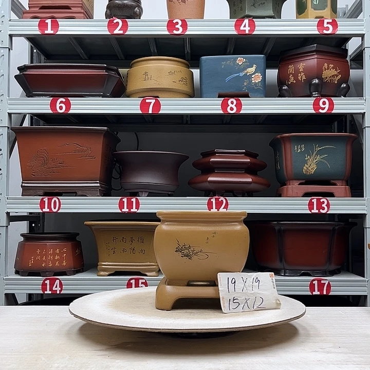 紫砂花盆紫砂花盆