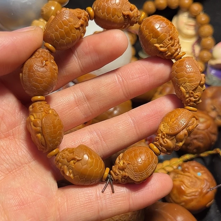 橄榄核手串/手链龙龟手串