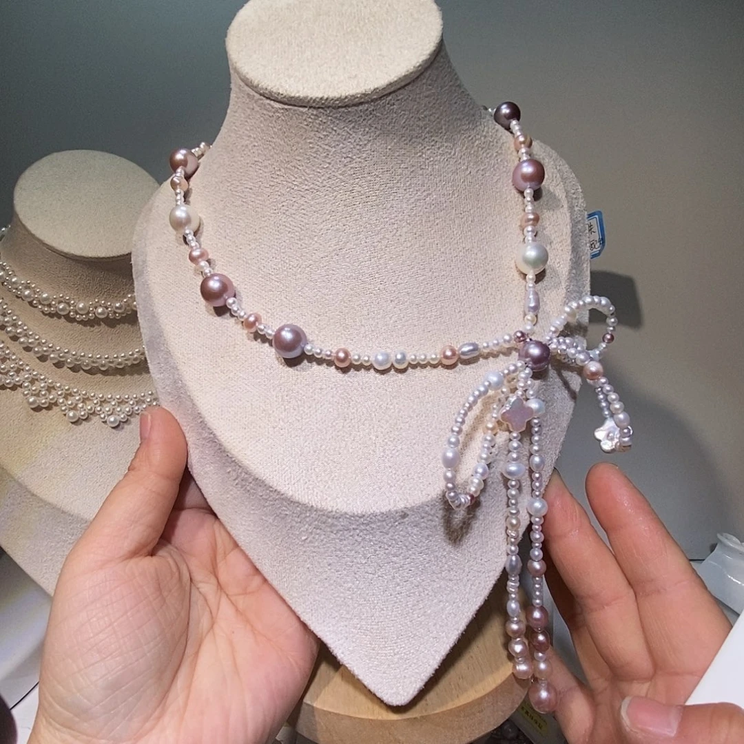 非金属非金属设计编织糖果项链