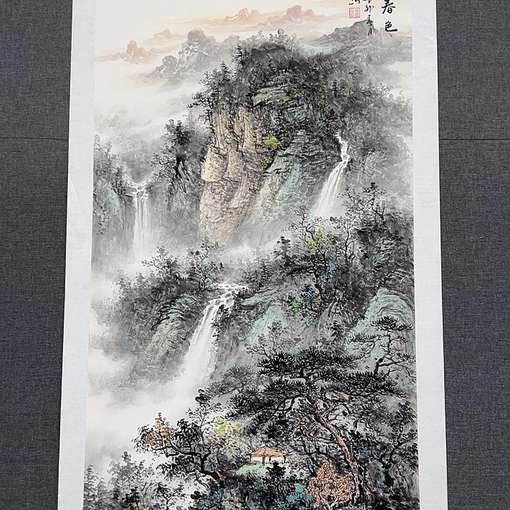 国画书画作品多次