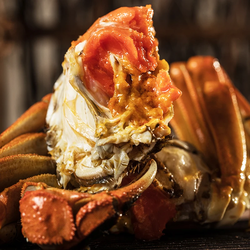 【活蟹】精挑大闸蟹公6.0-5.7母蟹4.0-3.7两共6/10只装鲜活包邮MM2