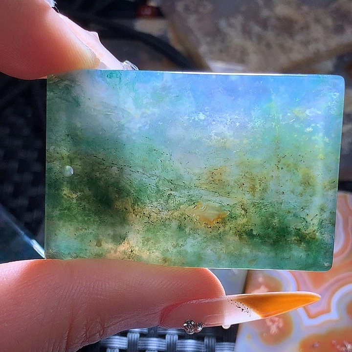 玛瑙/玉髓颈饰未镶嵌石****玩