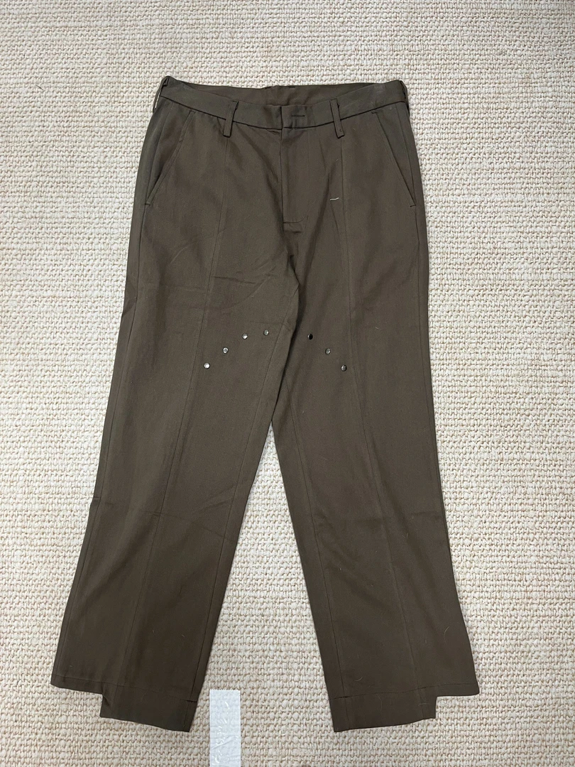 美式阔腿裤七分裤休闲裤宽松高腰男女纯色薄款