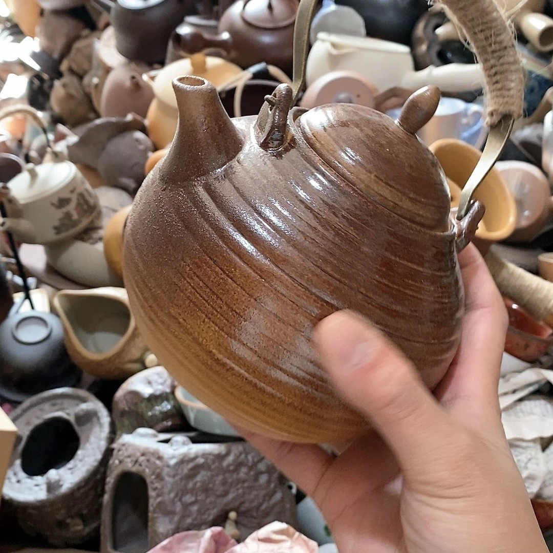 瓷片荷花绽放了我最美丽动人心弦。然后我们去