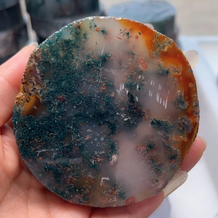 定制玛瑙定制水草玛瑙手镯