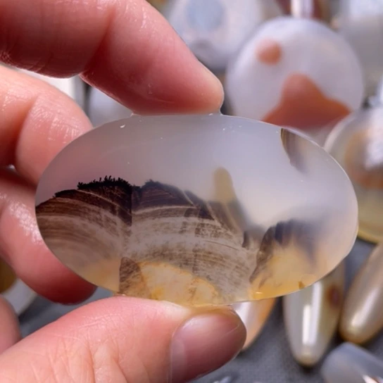 玛瑙/玉髓吊坠(不含链)未镶嵌