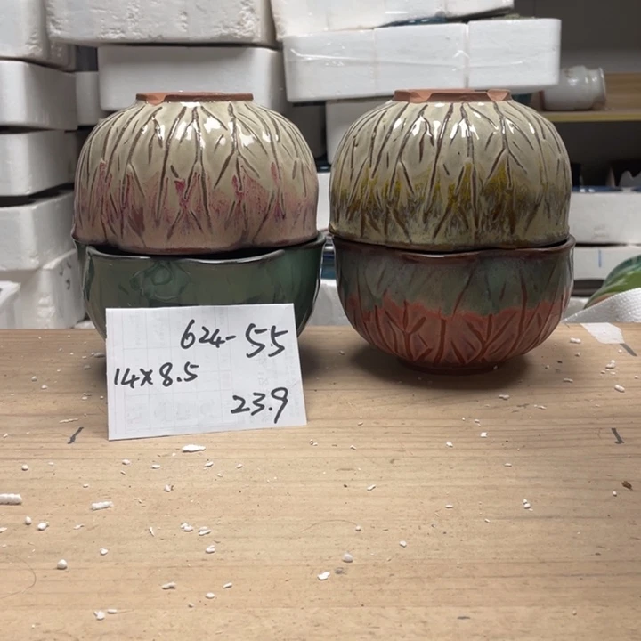 紫砂花盆多肉花盆微瑕55