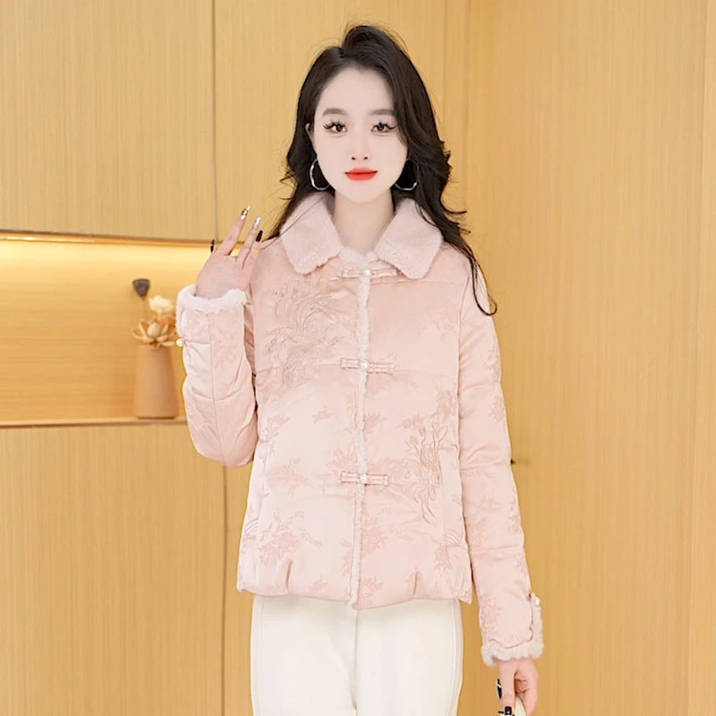 【羽绒服】冬季新款羽绒服时尚修身气质休闲女神范收腰显瘦减龄百搭