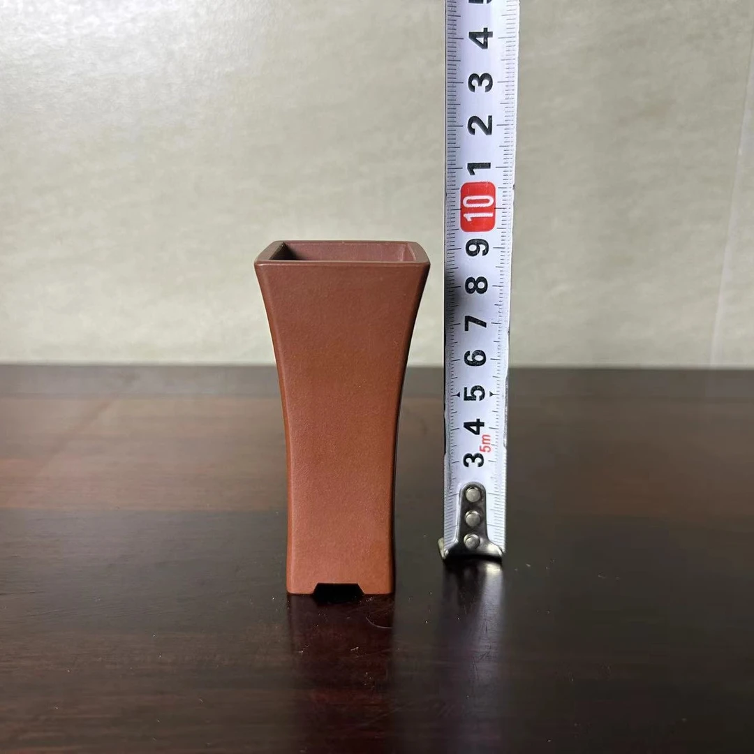 迷你小花盆，宜兴黄龙山原矿紫泥（全手工制作）