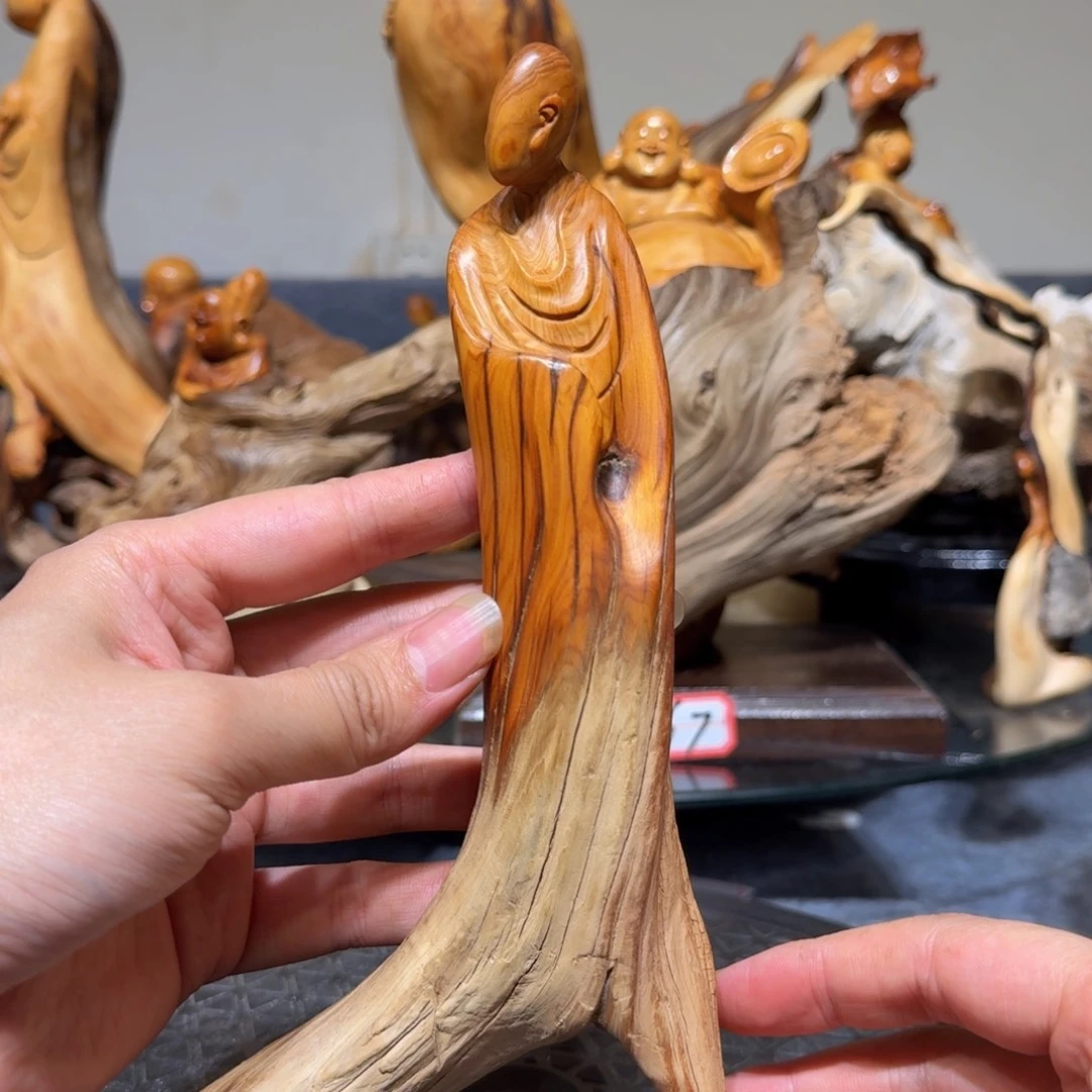 柏木（崖柏）太行崖柏手把件摆件