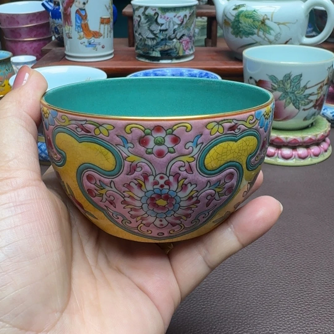 瓷片景德镇仿古手工制作精品展示