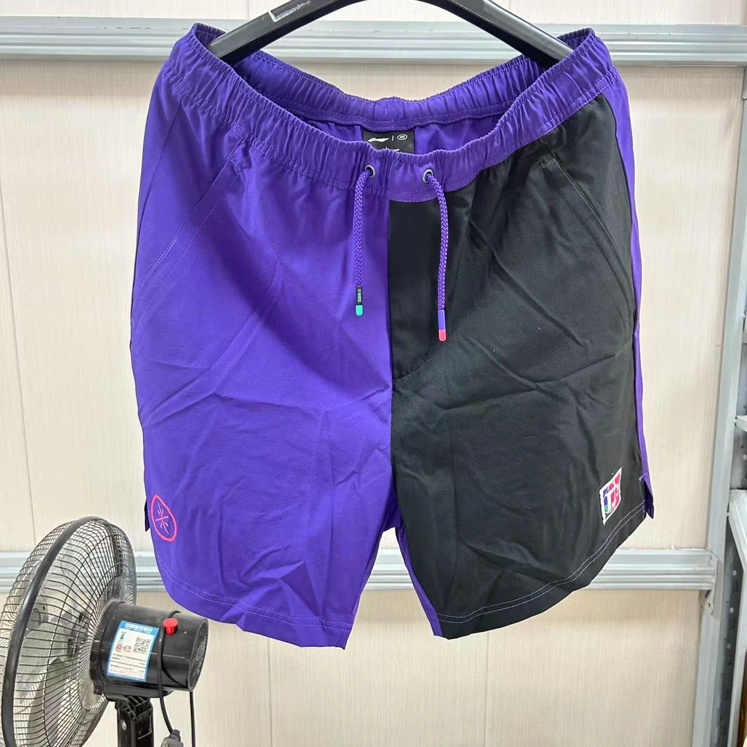 《B品以直播展示为准》李宁韦德健身系列速干清爽运动短裤BBBB301