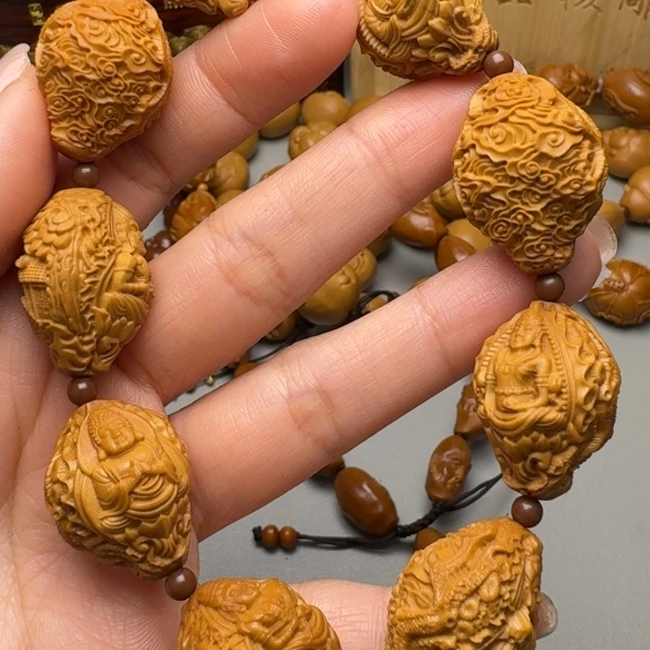 橄榄核手串/手链万佛朝宗