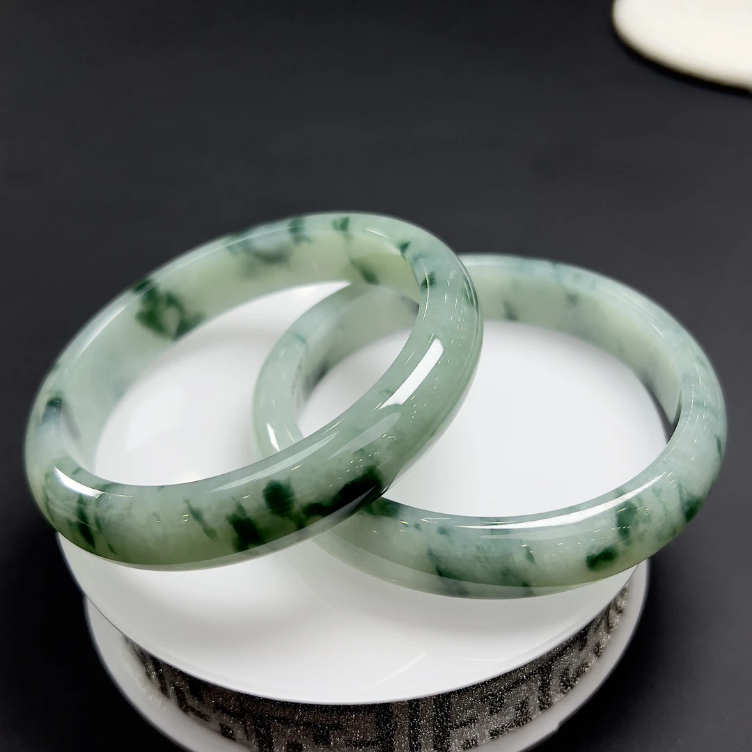 【豪哥鉴宝】 JC378K 手镯 天然缅甸A货翡翠多样发一件