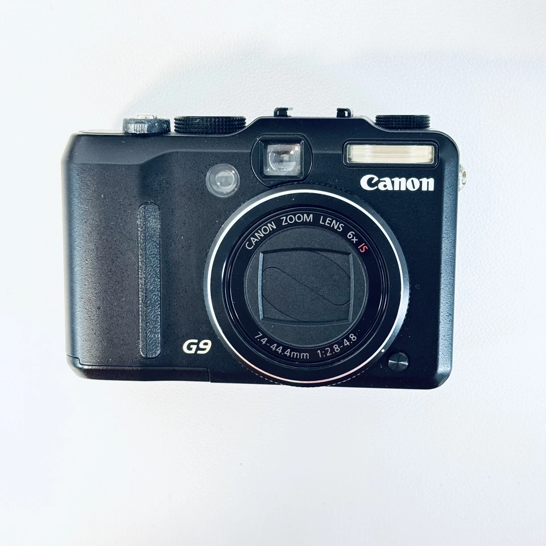 95新 Canon/佳能 g9特价1210w像素6倍光变出片磨皮显白模式多