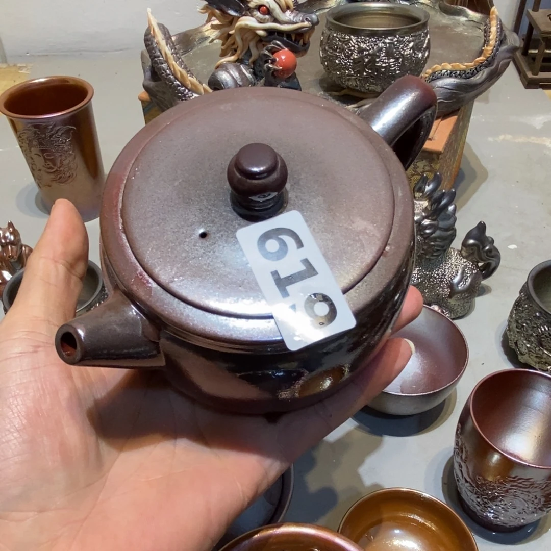 柴烧陶瓷杯子套装