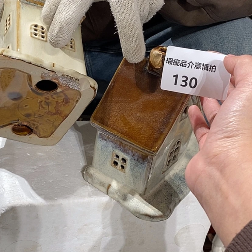 【闪购商品】摆件眠***陶瓷摆件瑕疵特卖