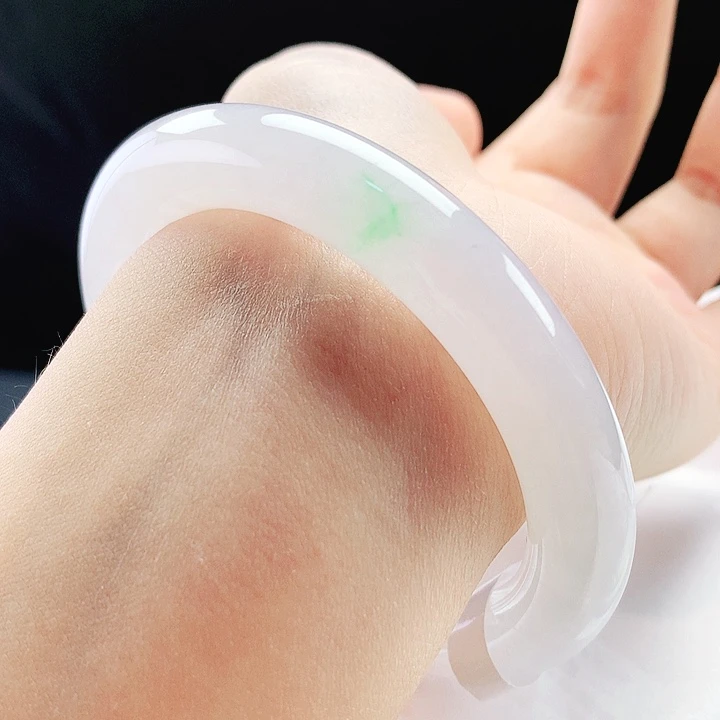 未镶嵌手镯翡翠54圈