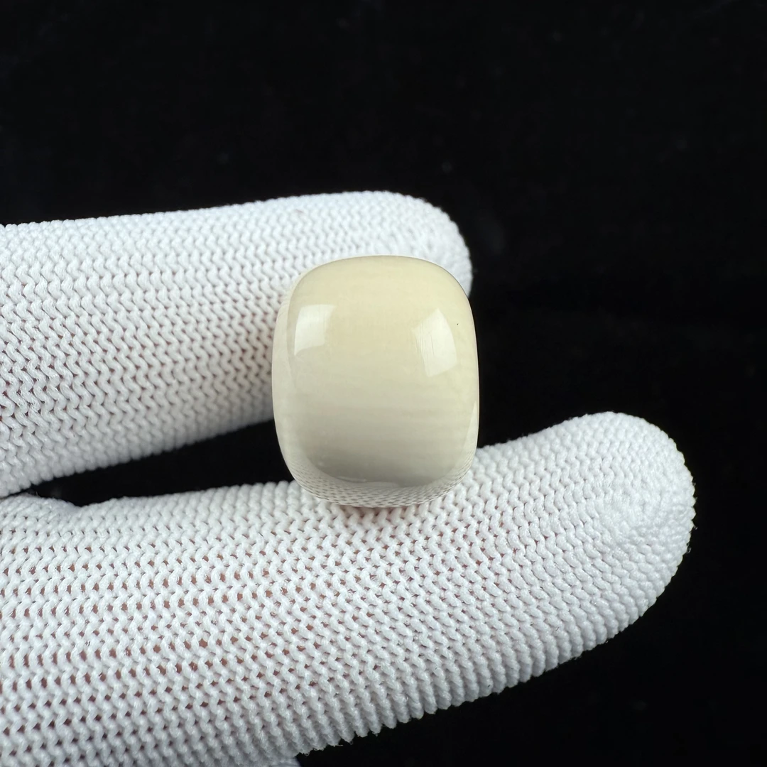 K6240天然猛犸 芝士皮墩子 扣子18.2*13.8mm一物一图 假一罚十