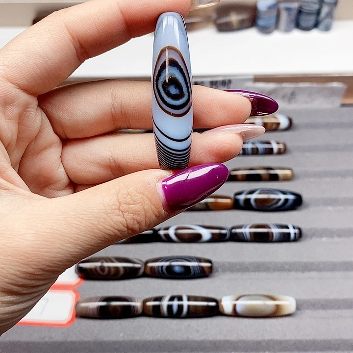 M***安玛瑙/玉髓合金珠宝半成品