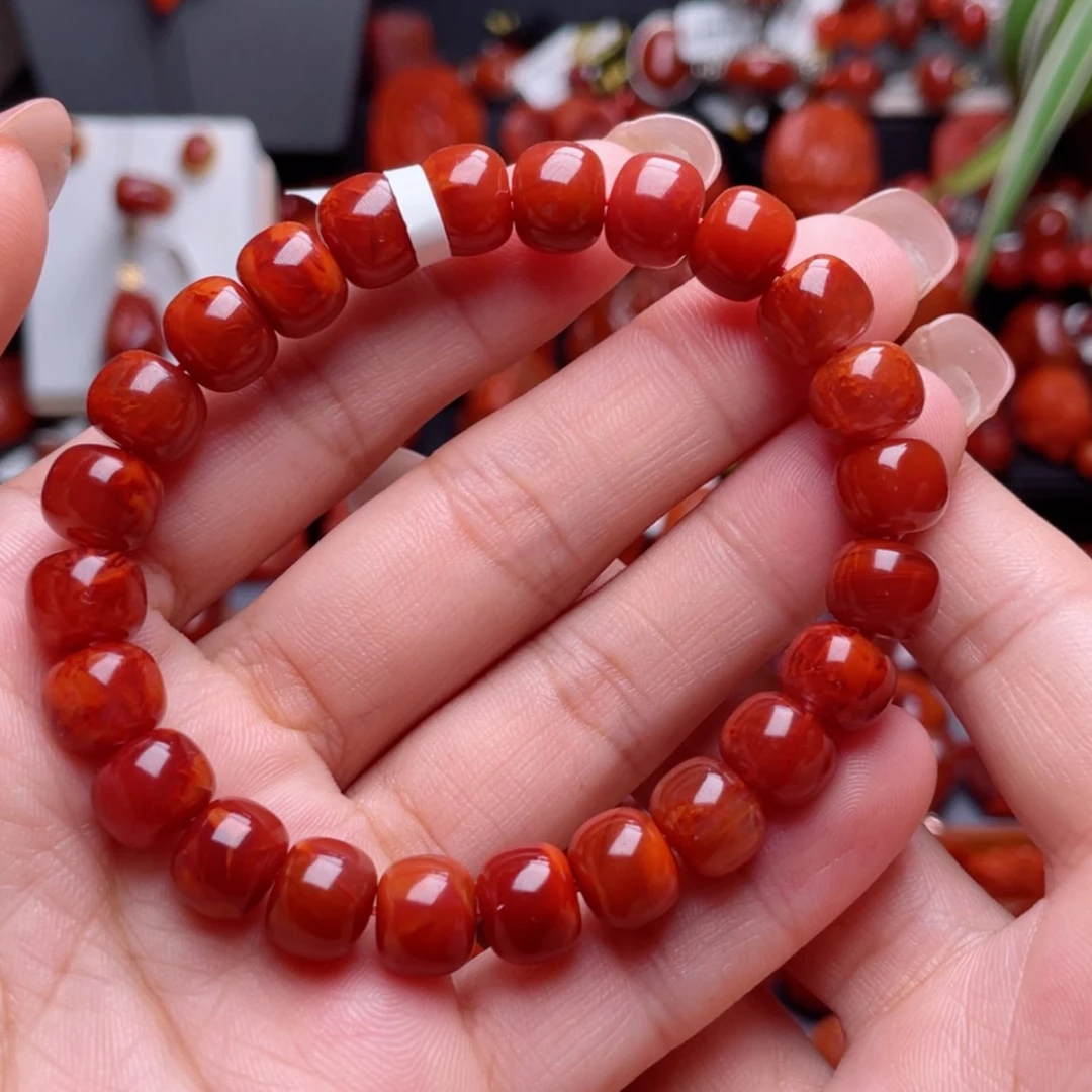 【闪购商品】南红玛瑙老型9未镶嵌小*儿