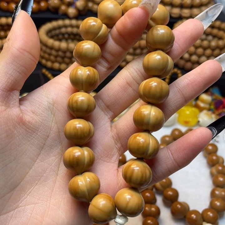 猴头核桃手串微瑕屁桃猴头核桃