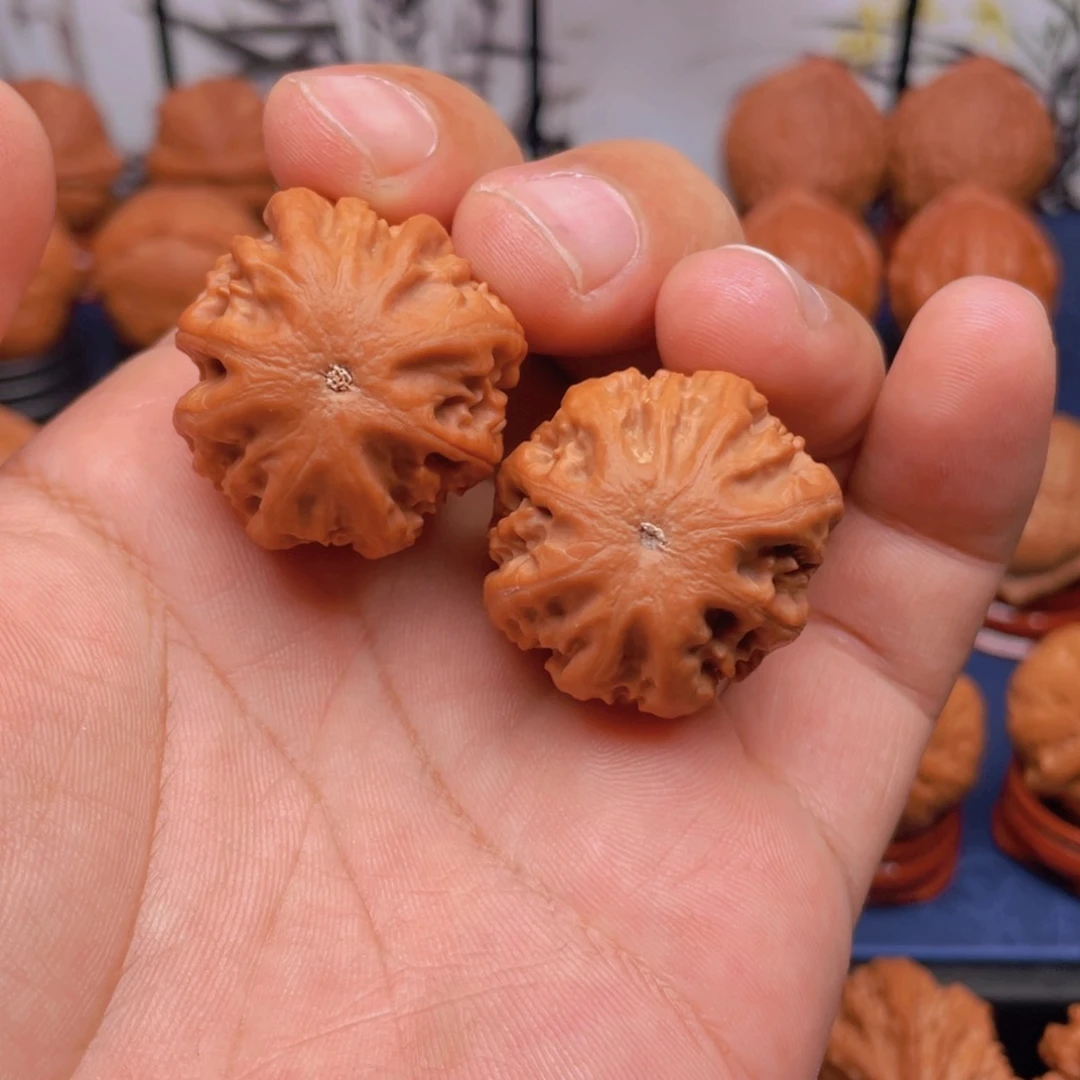 把件文玩核桃京八棱