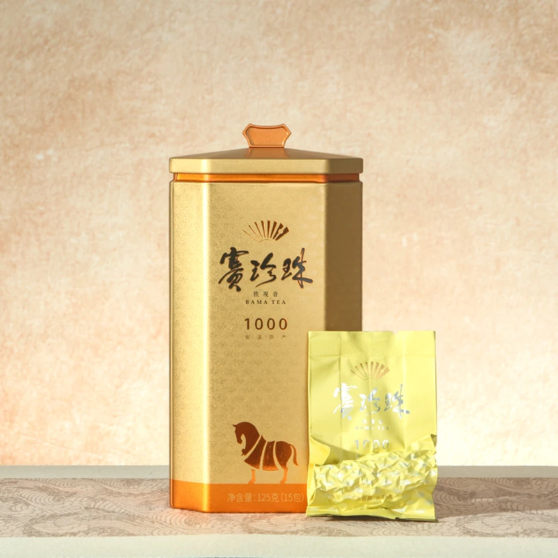 八马茶业赛珍珠1000盒装送茶叶特级福建铁观音安溪乌龙茶