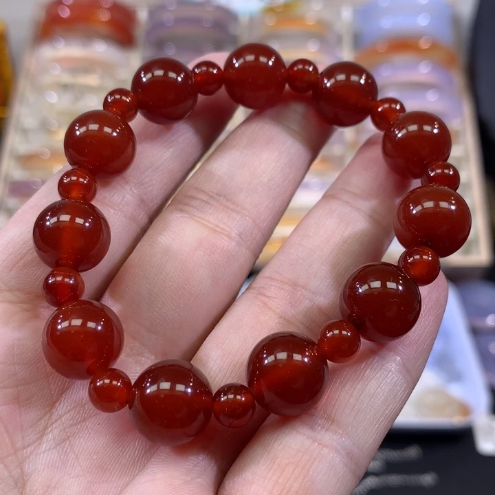 玛瑙/玉髓未镶嵌手链