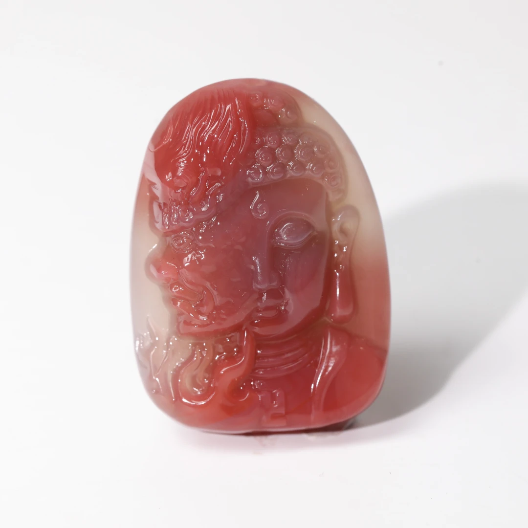 【竞拍】 南红雕刻件 nh0122-38